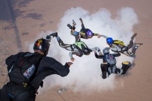 Skydiving in Dubai