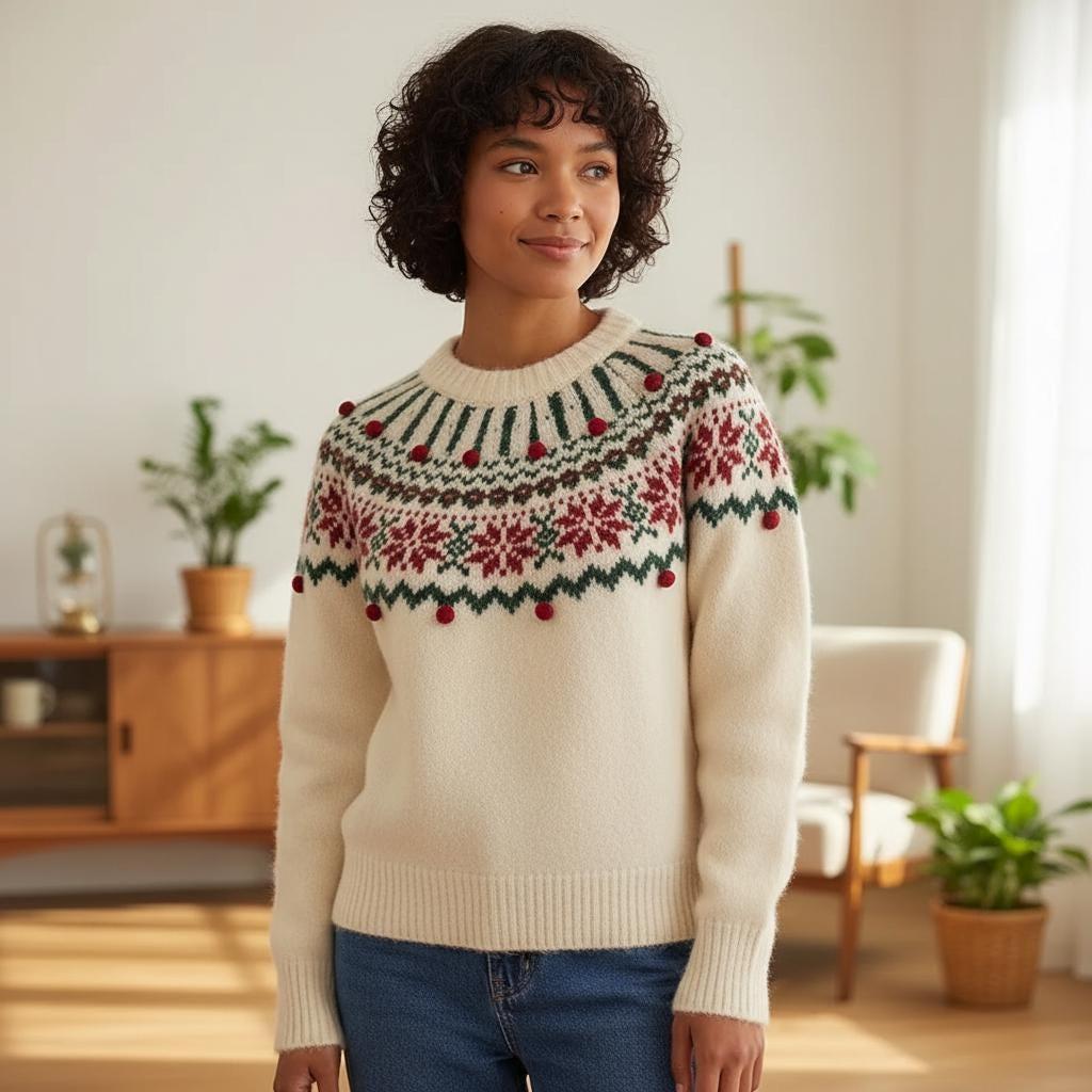 lidl-esmara-womens-christmas-jumper-outfit