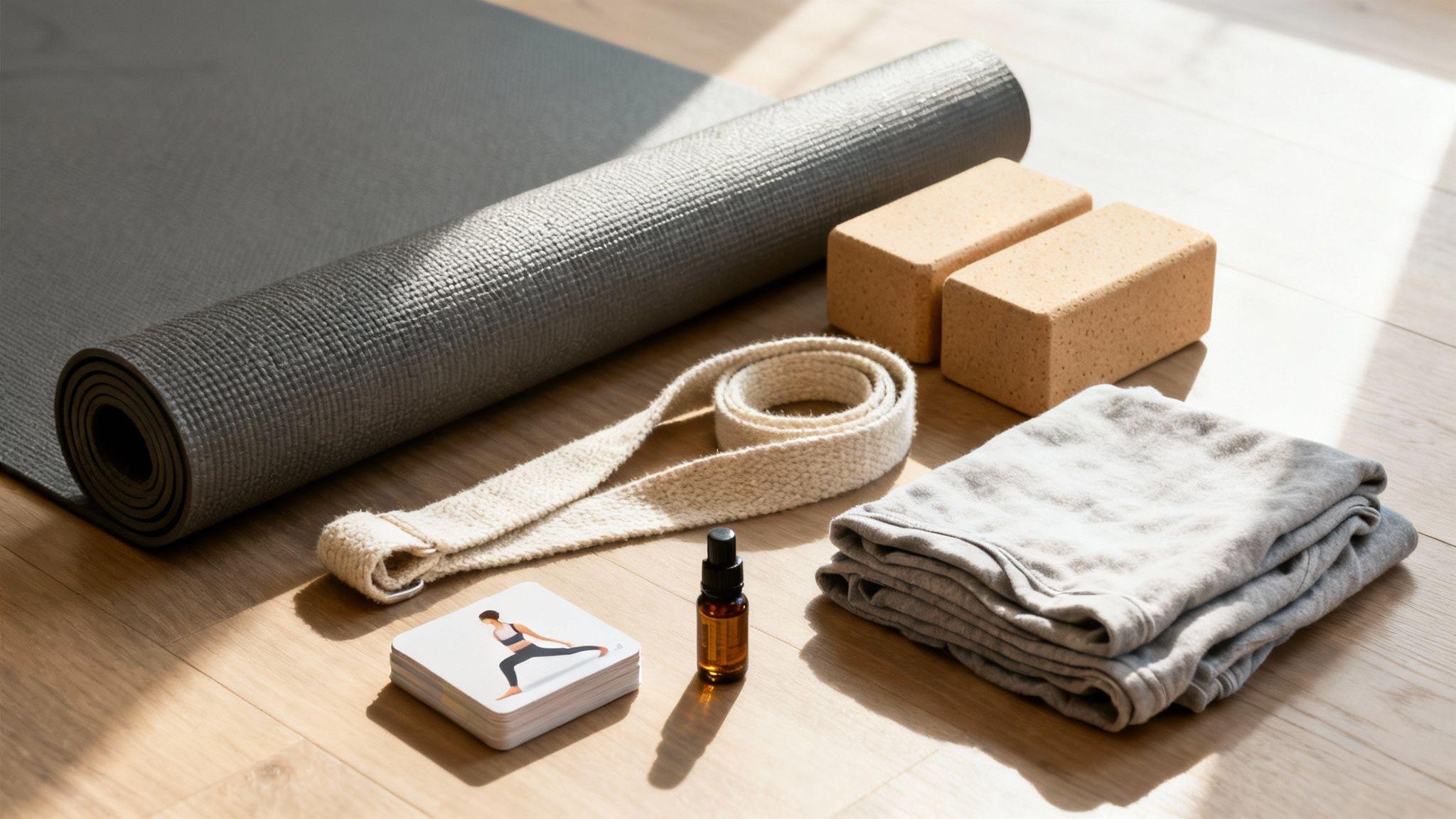 lidl-yoga-equipment-beginners-mat-blocks